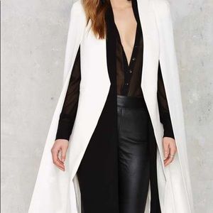 White Cape Jacket
